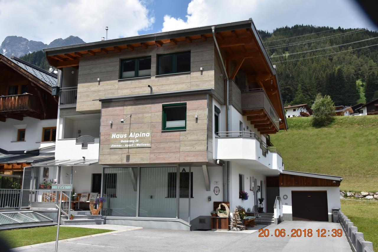 Gaestehaus Alpina Sankt Anton am Arlberg Exterior photo